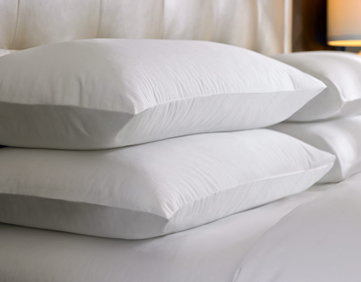 hotel sheets and pillows