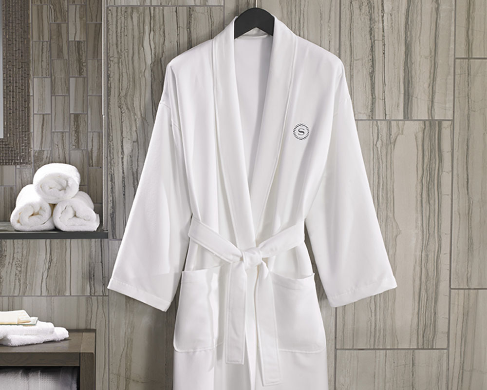 Microfiber Robe  Shop Le Grand Bain Bath and Body, Cotton Towels and More  at The Sheraton Store